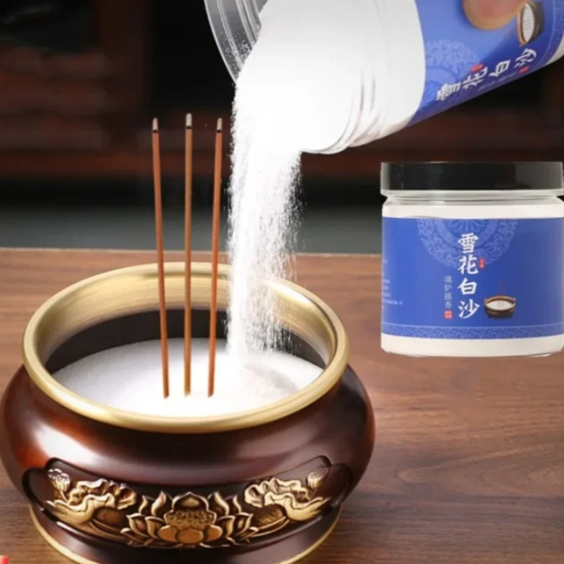 Smokeless Incense Stick - 500g 화이트 샌드 인센스 버너, 특수