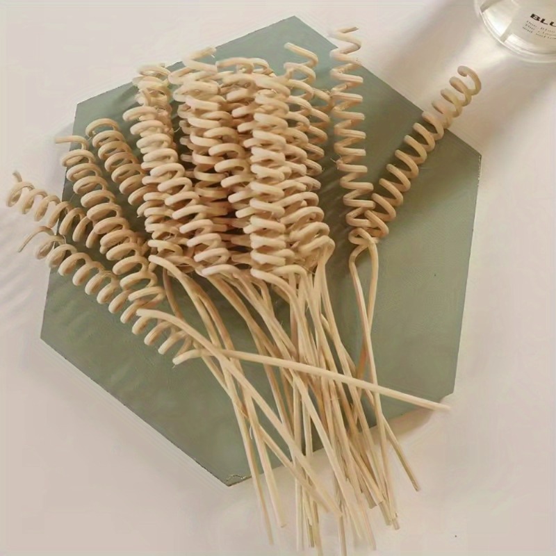Home Fragrance Bottle - 10Pcs 식물 곡선 등나무 스틱 아로마