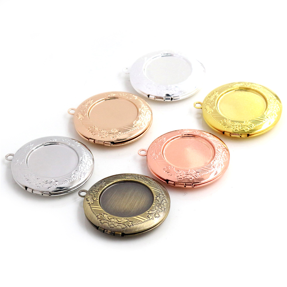 Diffuser Necklace Locket - 2pcs DIY 카보 숑 사진에 대