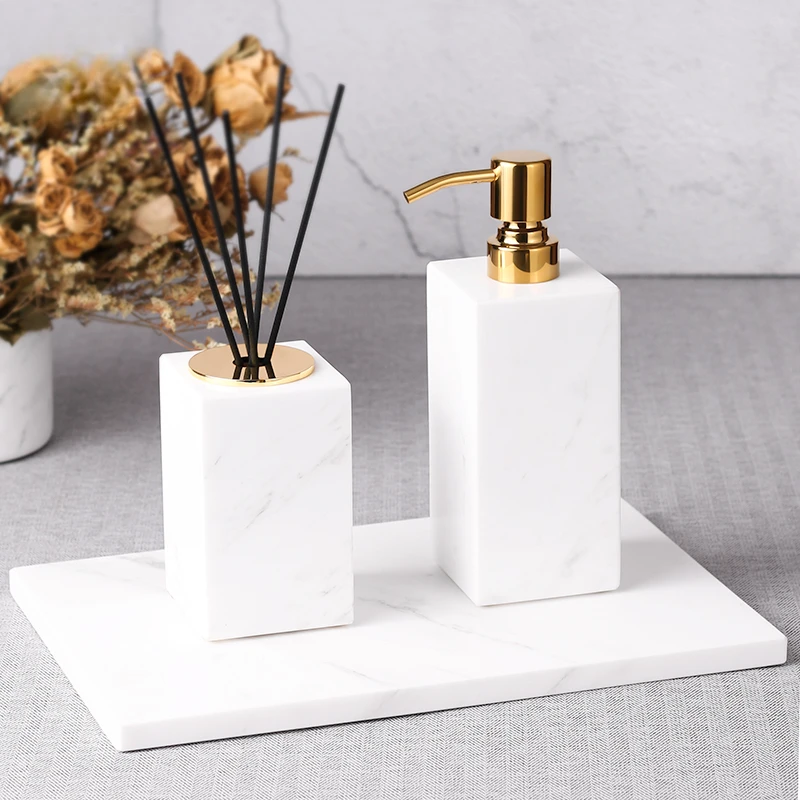 대리석 아로마테라피 병 무화염 향수병 고급스러운 거실  - Home Fragrance Bottle 리뷰 및 가격