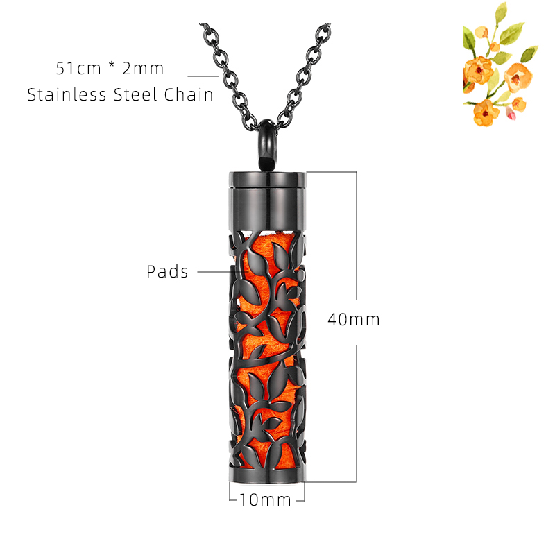 뜨거운 판매 무료 패드 나사 아로마 테라피 로켓 목걸이 - Diffuser Necklace Locket 리뷰 및 가격