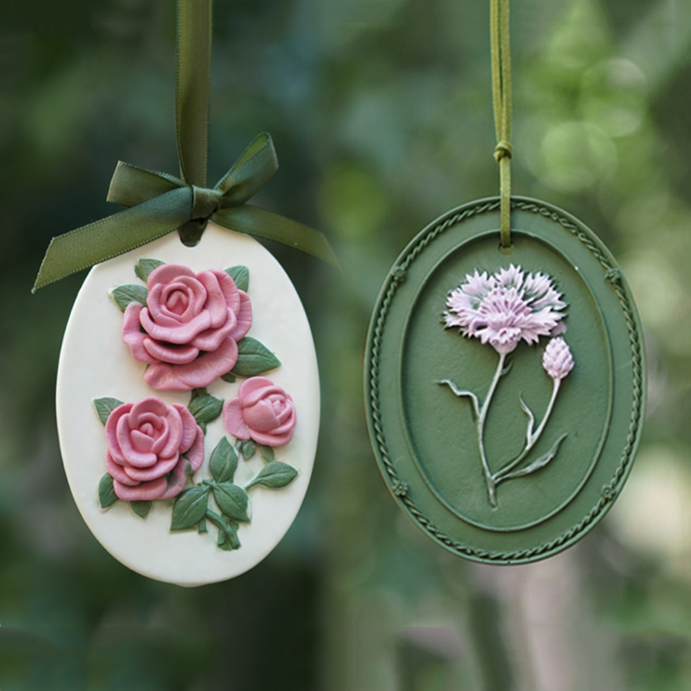 대형 꽃 모양 실리콘 몰드 DIY 아로마테라피 왁스 타 - Diffuser Necklace Locket 리뷰 및 가격