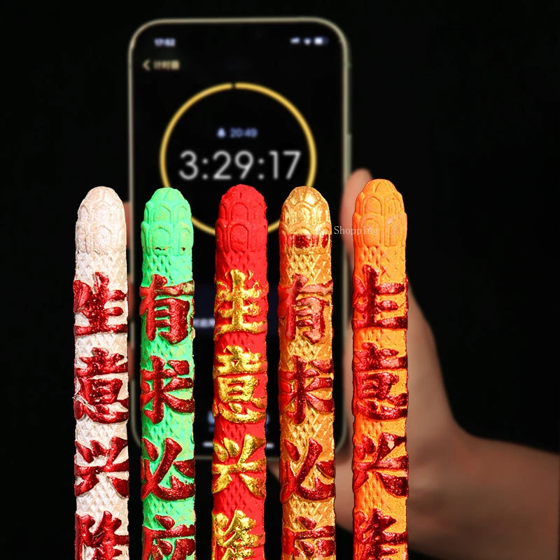 5 색 릴리프 패턴 드래곤 스틱, 사원용 향, 팬 드래 - Smokeless Incense Stick 리뷰 및 가격