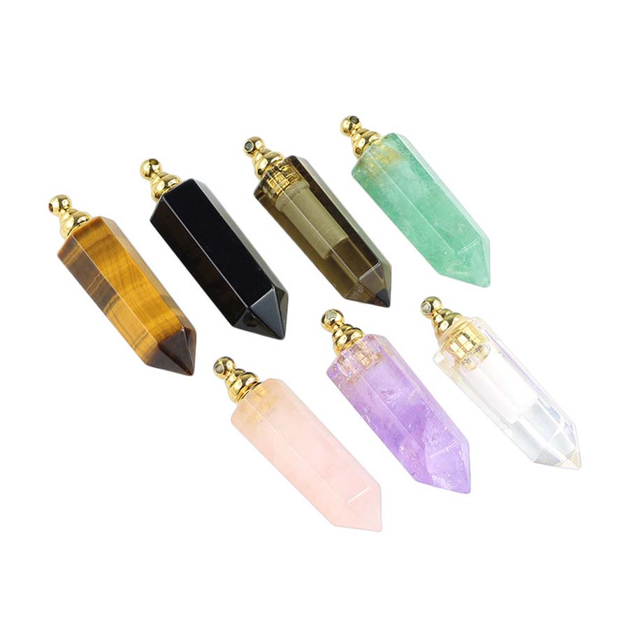 크리스탈 육각형 스톤 향수 디퓨저 펜던트 여성용 목걸이 - Diffuser Necklace Locket 리뷰 및 가격
