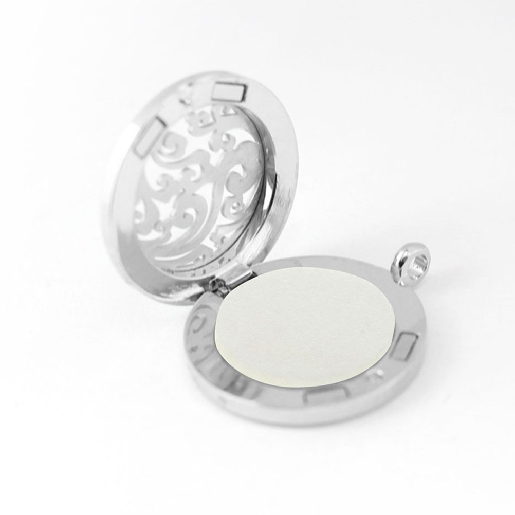 150Pcs 아로마테라피 리필 패드 라운드 코튼 에센셜 - Diffuser Necklace Locket 리뷰 및 가격