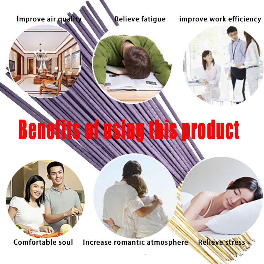 8.66인치 인공 목재 향 스틱 - 오래 지속되는 향기 - Smokeless Incense Stick 리뷰 및 가격
