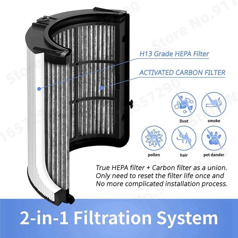 2 In 1 HEPA + 탄소 필터 다이슨 HP04 T - Dyson Fan Tp07 리뷰 및 가격