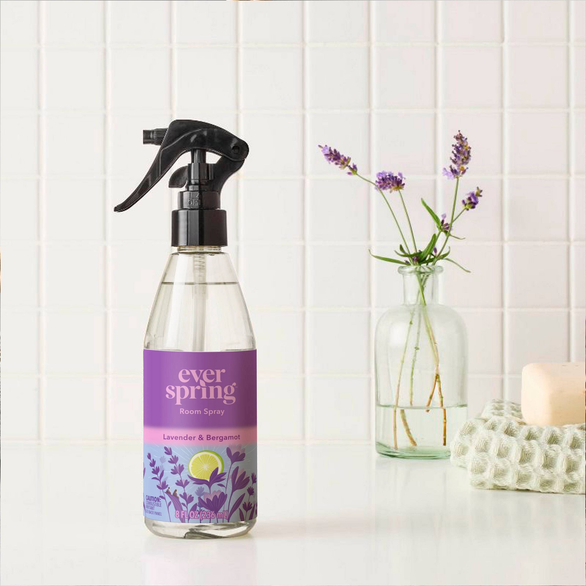 라벤더 베르가못 식물성 향료 룸 스프레이 (가정용 욕실 - Home Fragrance Room Spray 리뷰 및 가격