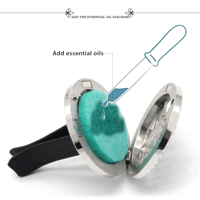 새로운 자동차 아로마 테라피 생명의 나무 디퓨저 공기  - Diffuser Necklace Locket 리뷰 및 가격