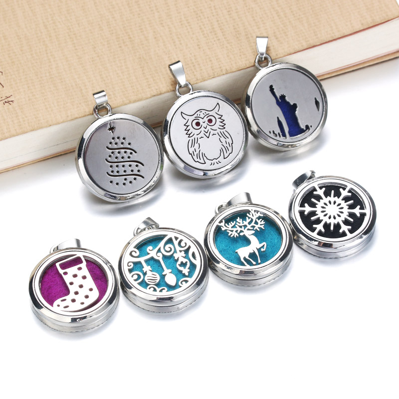 생명의 나무 아로마 박스 목걸이 마그네틱 스테인레스 스 - Diffuser Necklace Locket 리뷰 및 가격