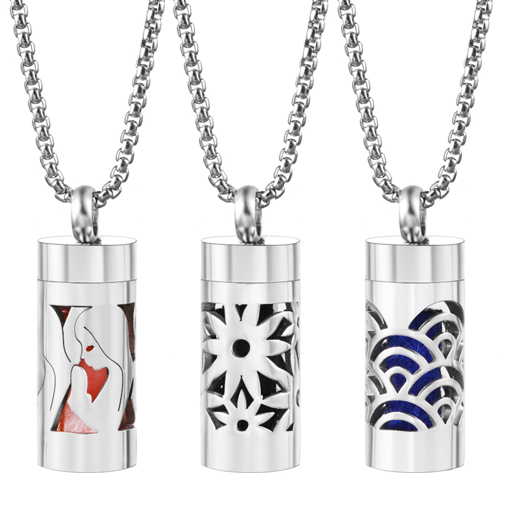 2024 새로운 스테인레스 스틸 아로마 테라피 쥬얼리  - Diffuser Necklace Locket 리뷰 및 가격