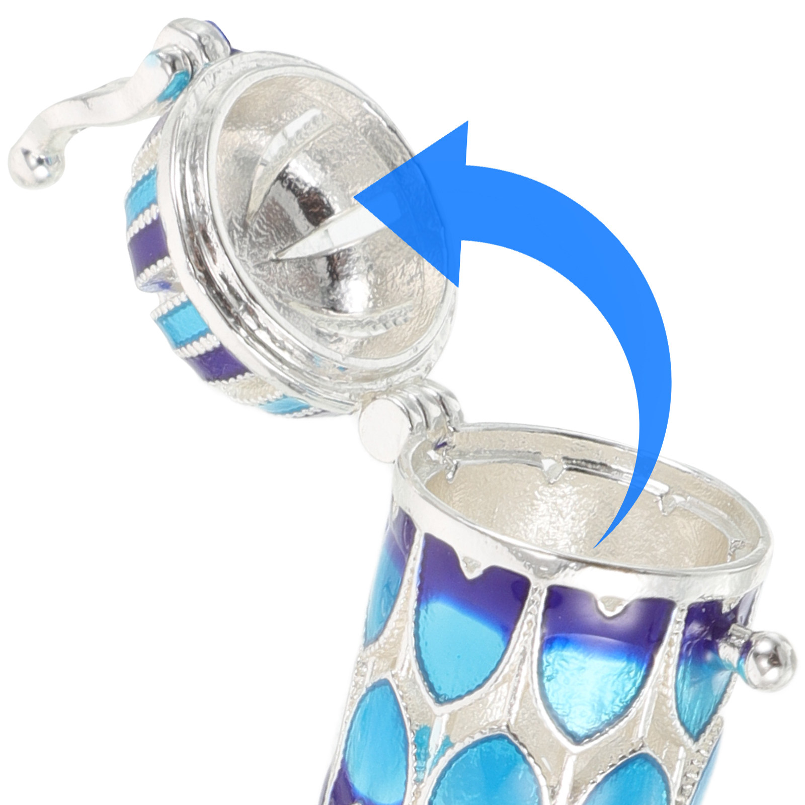 3Pcs 미니 할로우 에나멜 향수 로켓 펜던트 리필 가 - Diffuser Necklace Locket 리뷰 및 가격