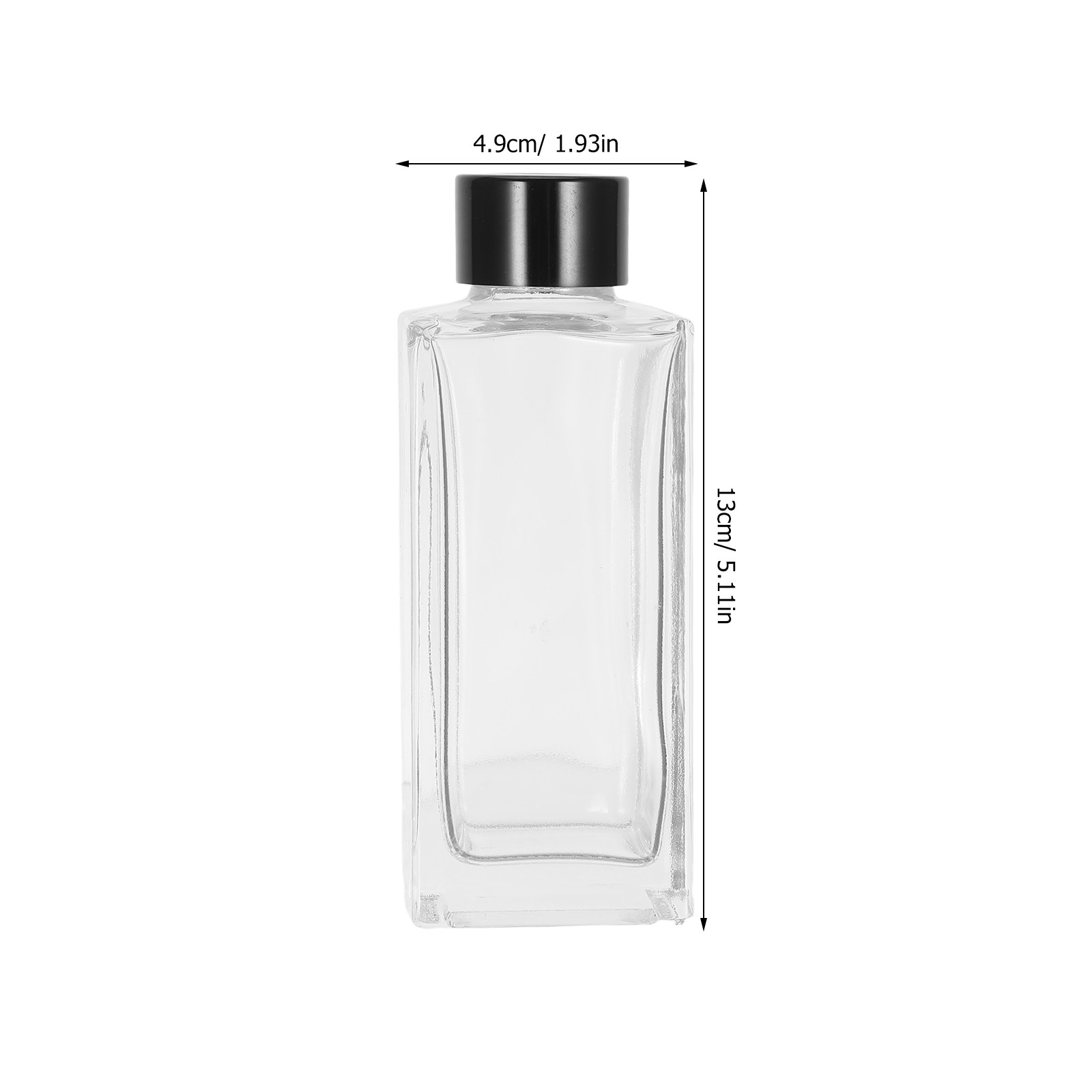4세트 욕실 향기 디퓨저 리드 스틱 소형 미니 투명 유 - Home Fragrance Bottle 리뷰 및 가격