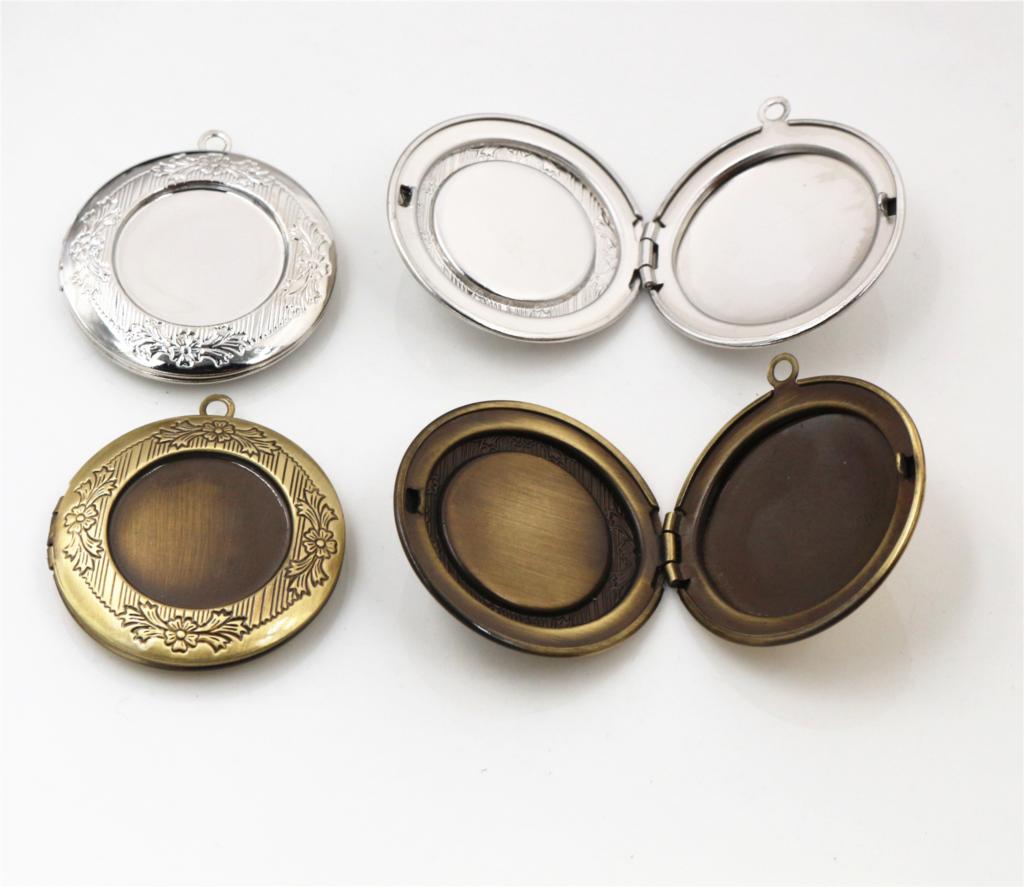 2pcs DIY 카보 숑 사진에 대 한 내부 20mm  - Diffuser Necklace Locket 리뷰 및 가격